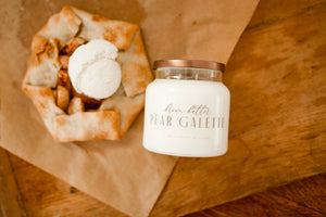 Brown Butter Pear Galette